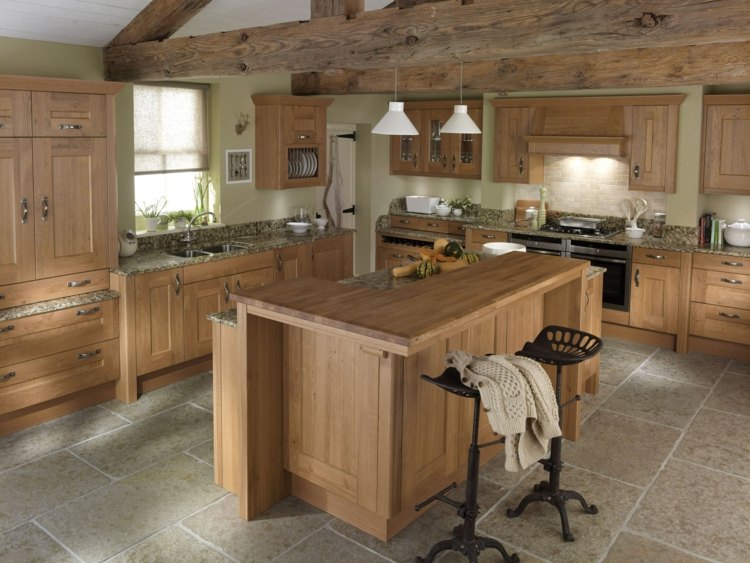 modern rustic kitchen deco