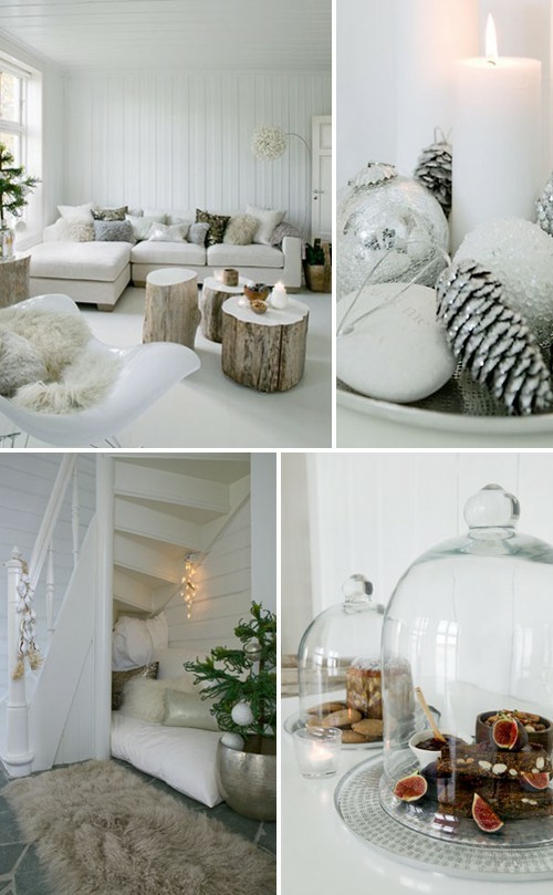 modern Scandinavian Christmas decor