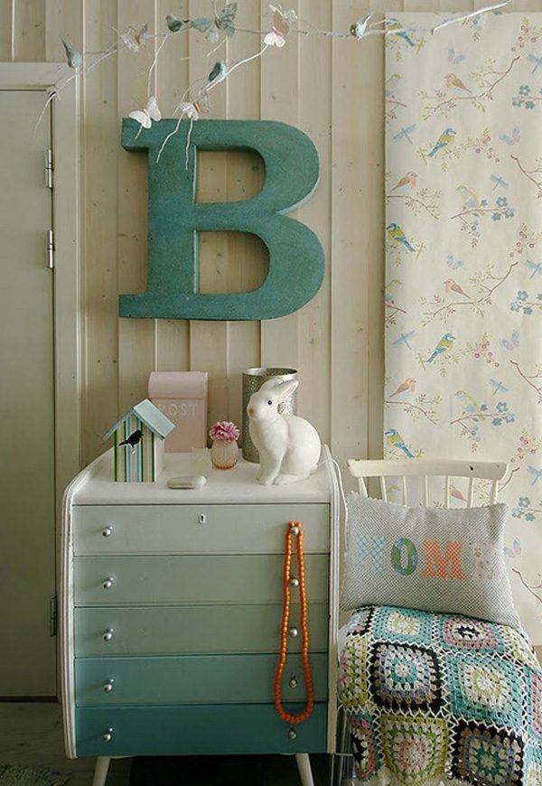 DIY Dresser Deco dalam Lukisan Shadow Painting