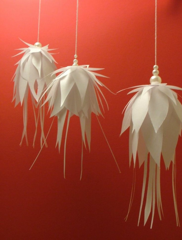 christmas decoration elegant idea suspension deco fir paper cheap