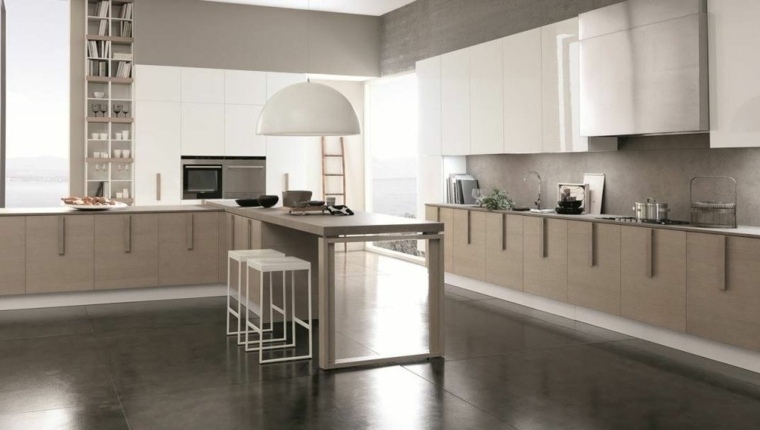 modern style design taupe kitchens