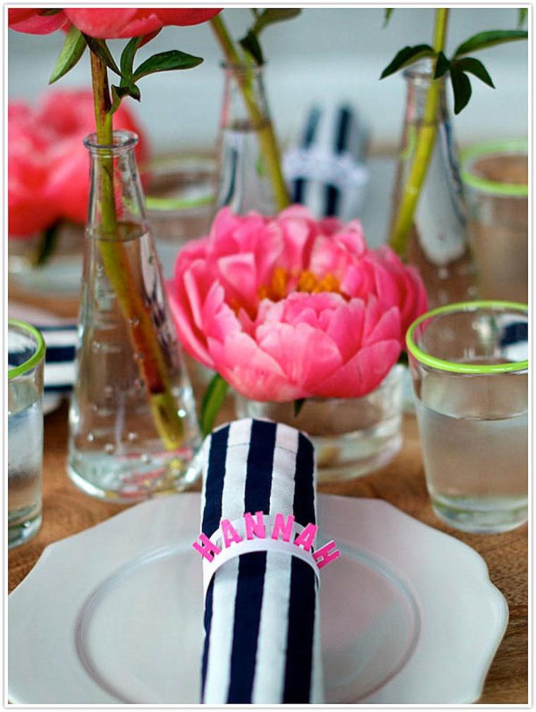 decoration napkin birthday flowers ideas