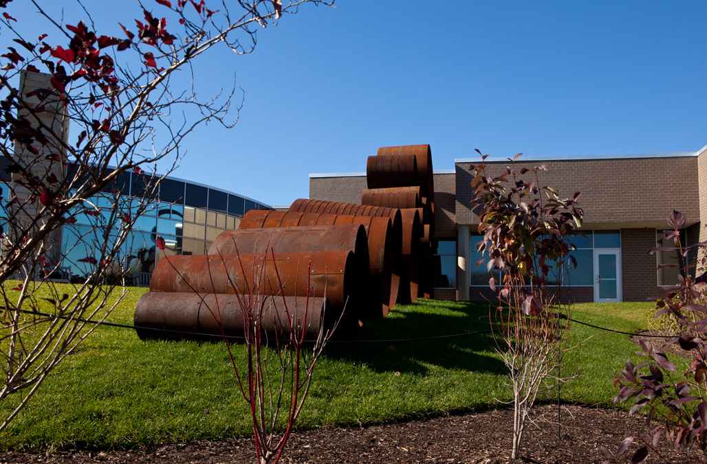 deco steel industrial style garden corten