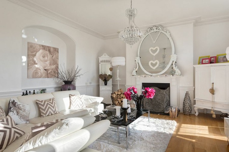 Shabby Chic Style Inspiring Ideas For, Romantic Style Living Room