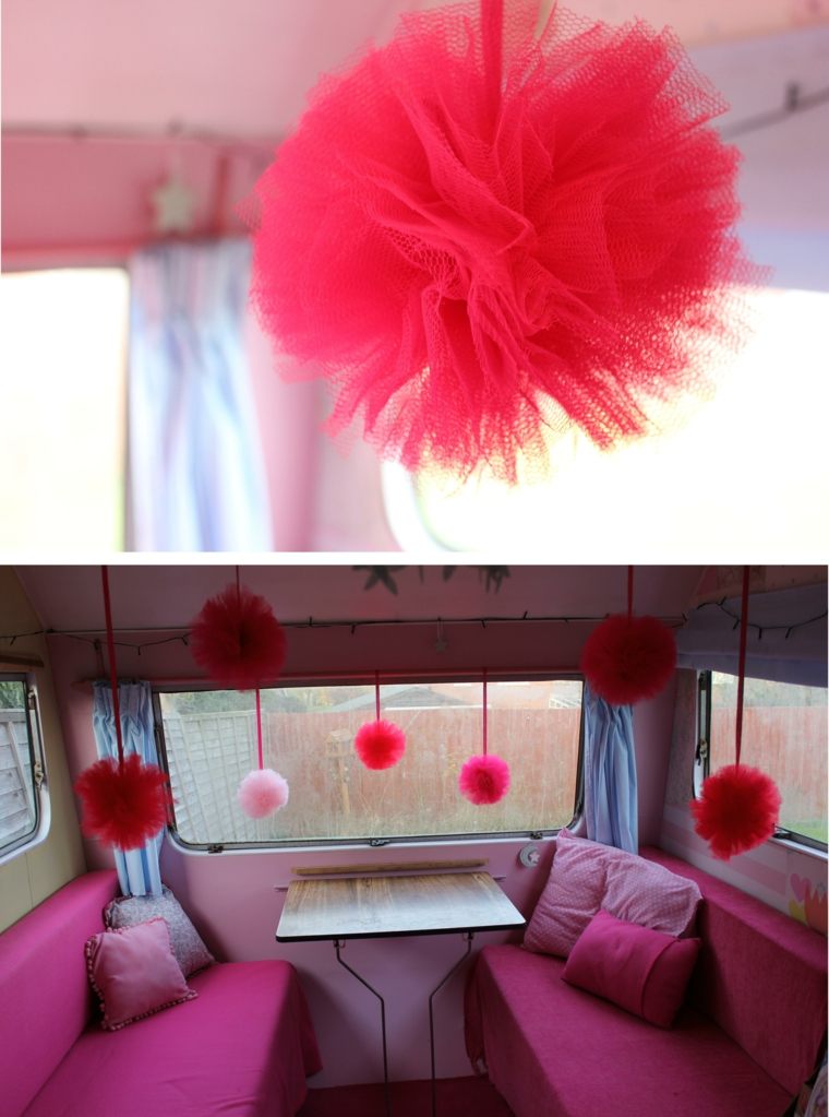 caravan decoration diy idea suspension deco