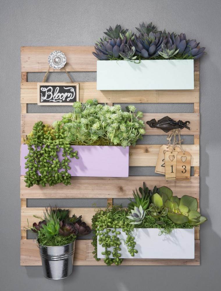 deco-diy-gardener-in-pallet-wood plants ideas