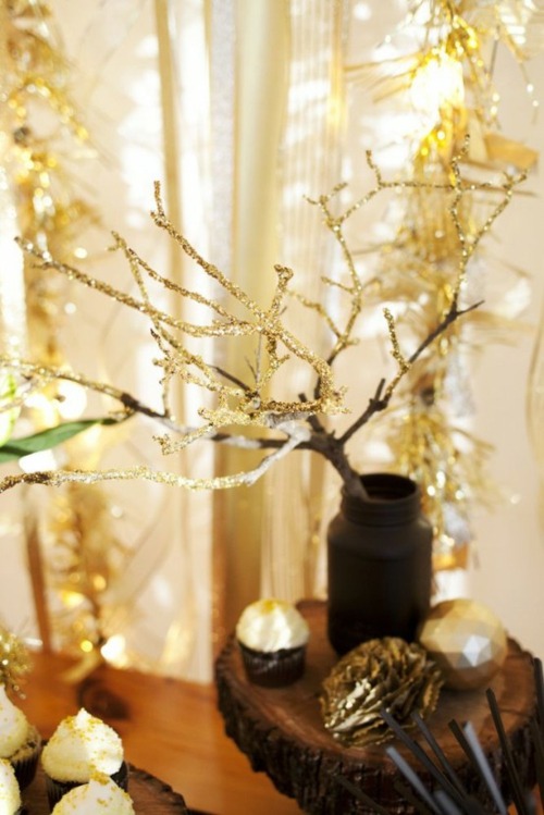 deco elegant guld