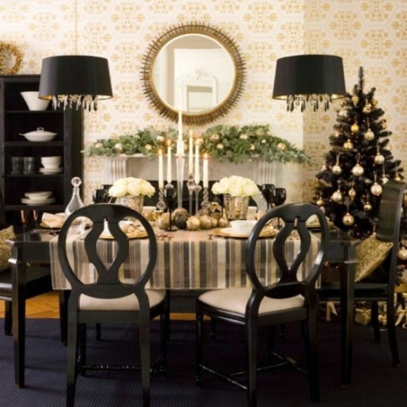 modern elegant Christmas decor