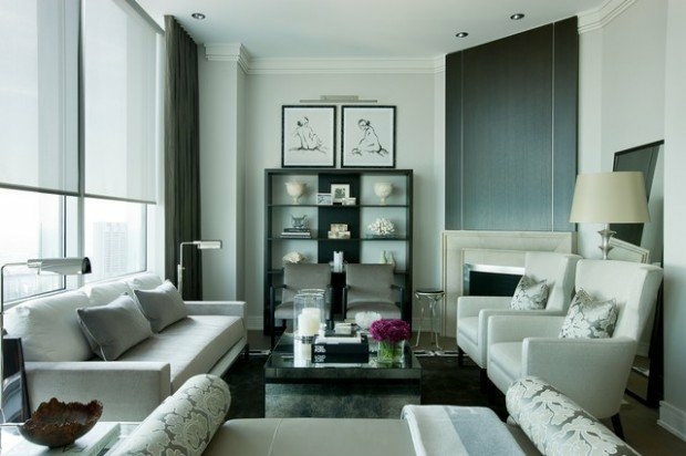 elegant contemporary lounge deco