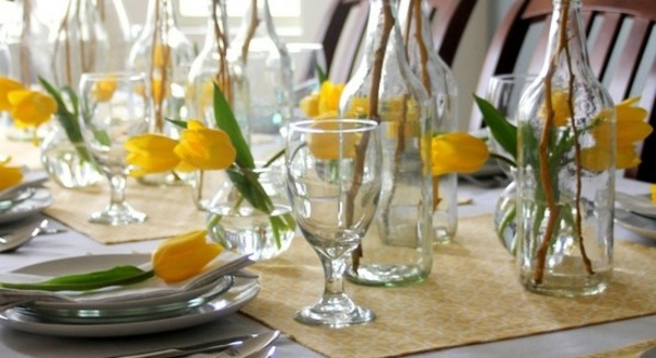 elegant deco table spring