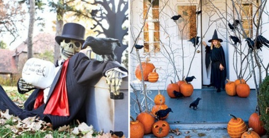 asal luar deco halloween