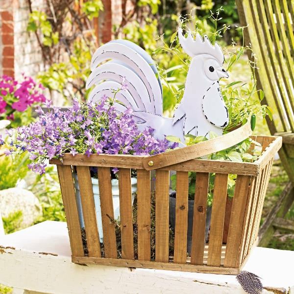 floral decoration Basket Easter