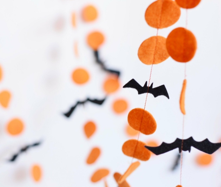 decoration halloween house garland hanging idea original