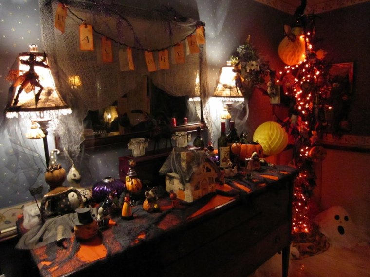 deco halloween cheap interior-table