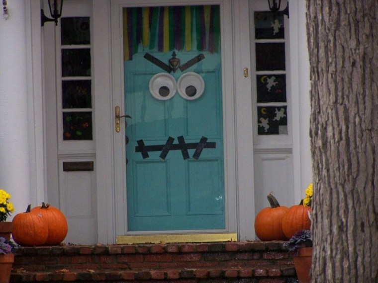 deco halloween cheap door-disguised