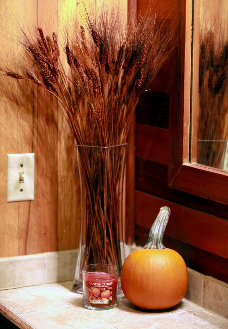 deco autumn interior bathrooms