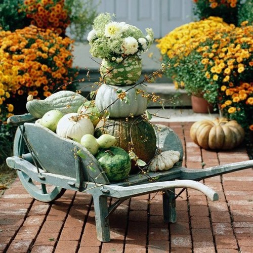 autumn garden deco