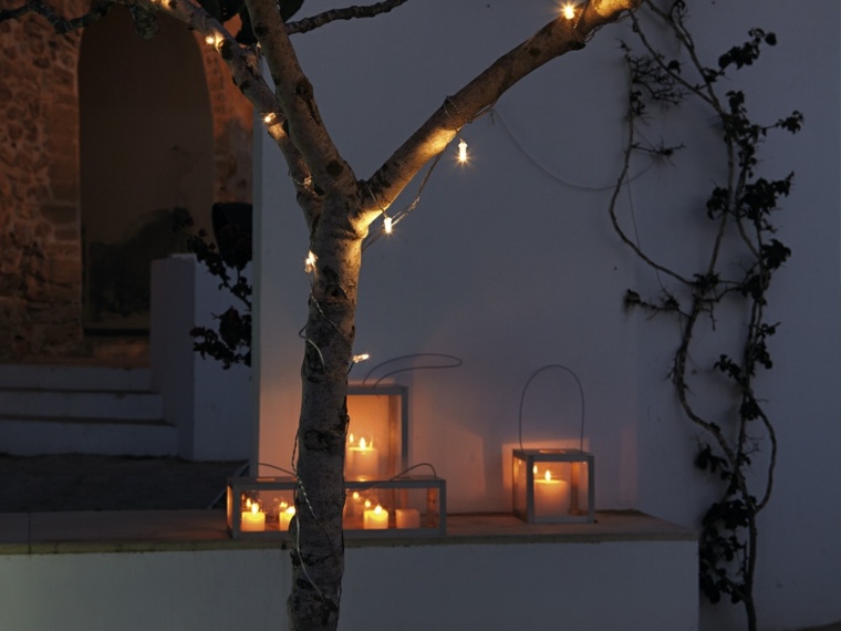 outdoor decoration idea for garden lantern candle idea modern decoration