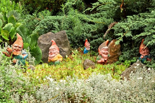 decoration dwarf garden dwarfs house idea figurines