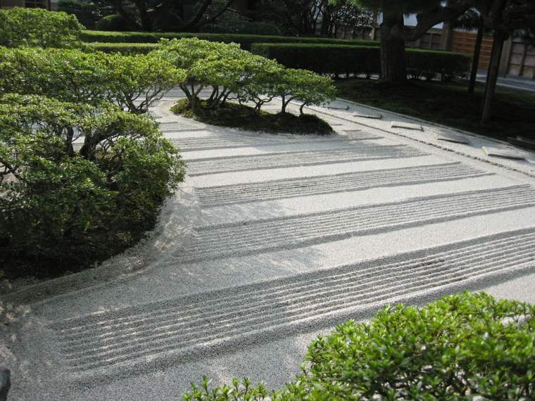 deco zen garden outside japanese