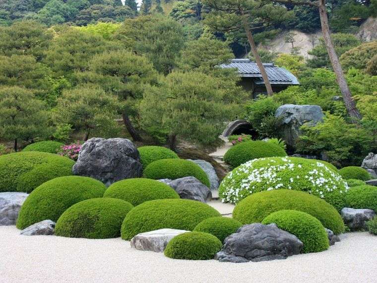 deco zen garden Japanese design foam