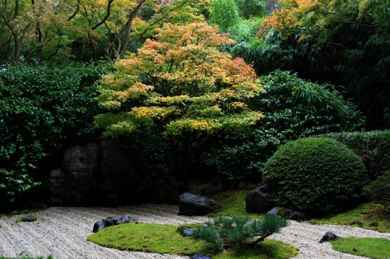 Zen garden Japanese style decoration