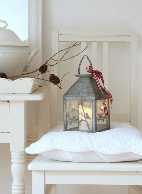 deco lantern christmas candle