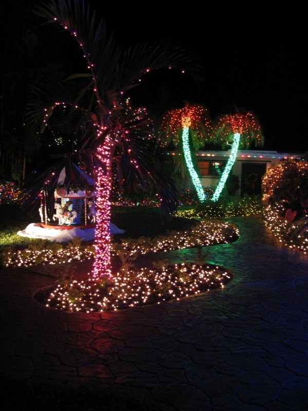 rumah taman deco cerah Miami