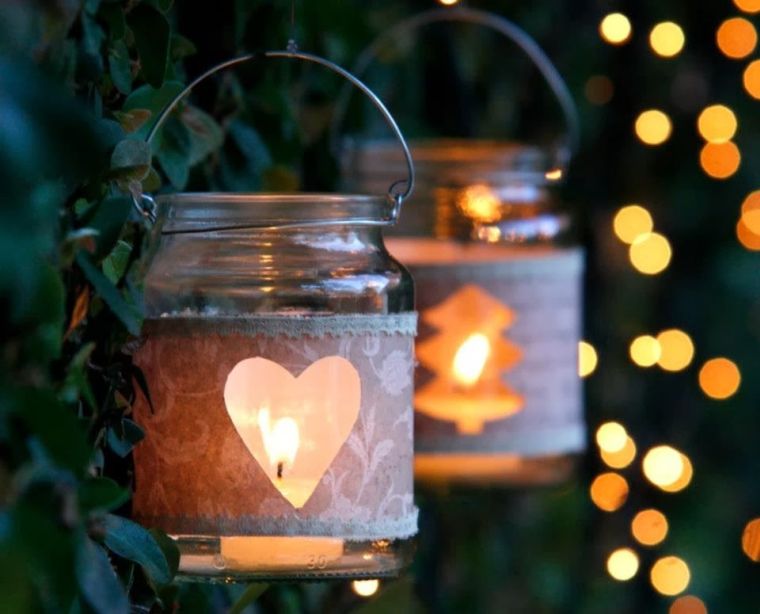 deco light christmas DIY outdoor lantern