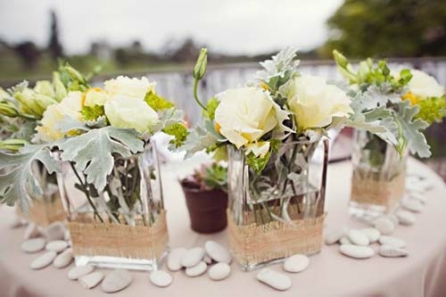 deco wedding table spring