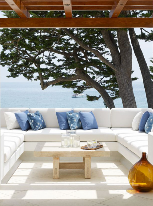 deco mediterraneene outdoor area