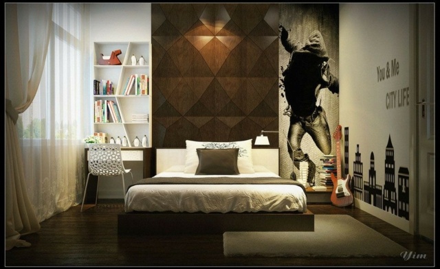 moderne deco teen room