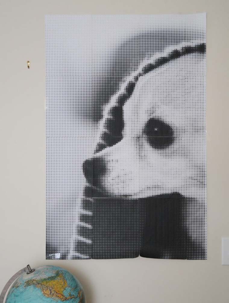 deco væg idé plakat hund værelse væg dekoration barn idé