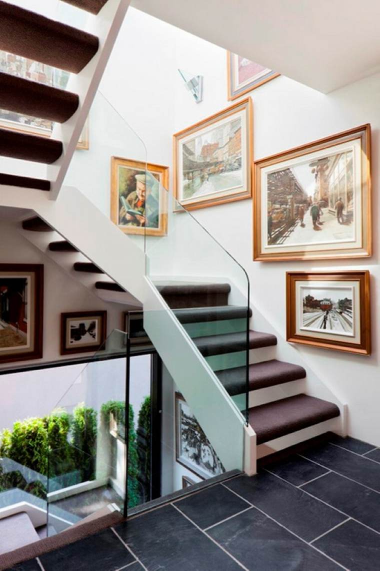 deco hallway interior modern house