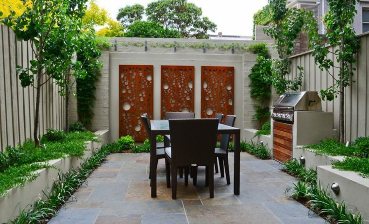 deco exterior wall garden panels steel corten