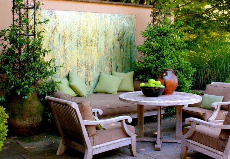 Outdoor Garden Wall Decoration 51 Beautiful Ideas To Try A Spicy Boy - Outdoor Patio Wall Decor Ideas