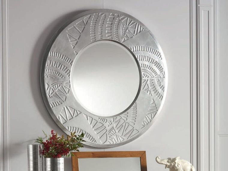 wall-deco-metal-mirror-round-frame-silver-Cantiero