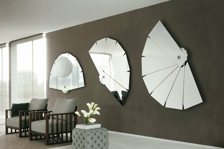 wall decor living room mirrors