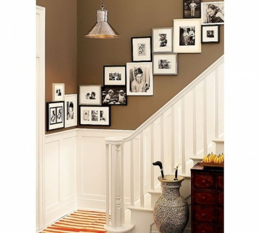 deco walls stair frames photo