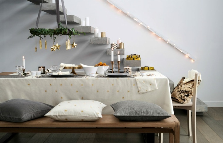 christmas decor design christmas atmosphere scandinavian style modern table