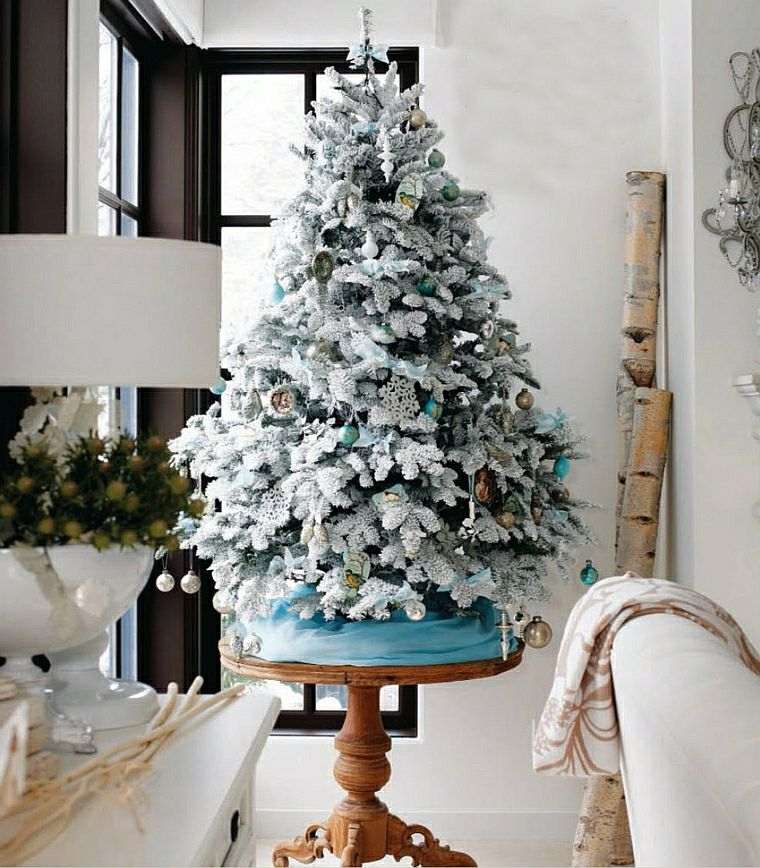 Christmas deco trends modern design ornaments artificial small fir