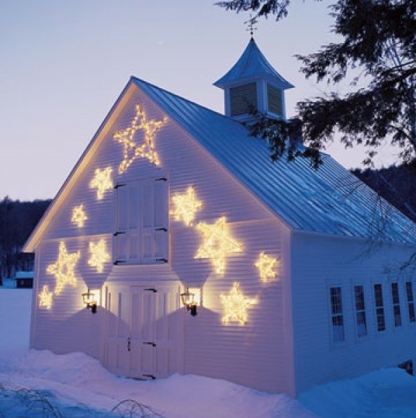 christmas decoration outdoor bright stars