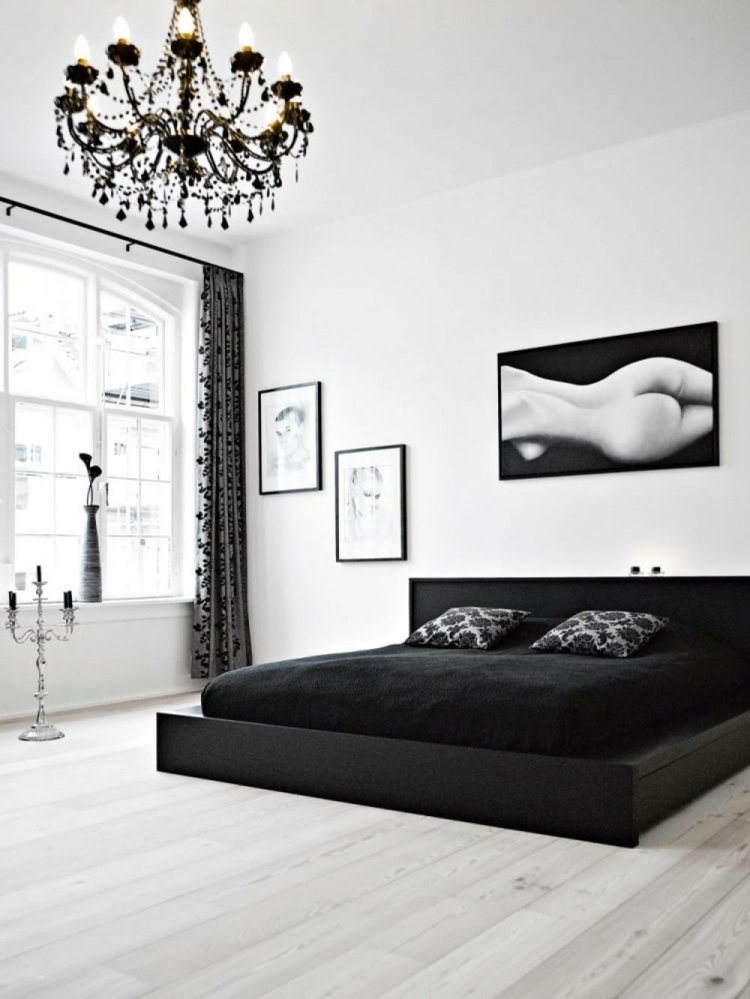 black and white deco modern idea