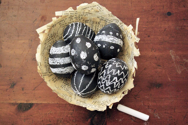 easter egg original easter party spring blackboard basket