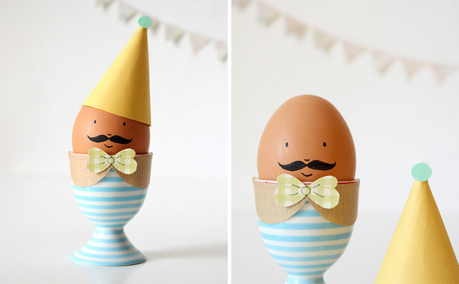 deco easter eggs lucu mewarna cool little guys