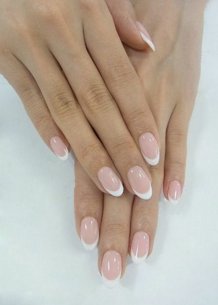 natural nail decoration summer