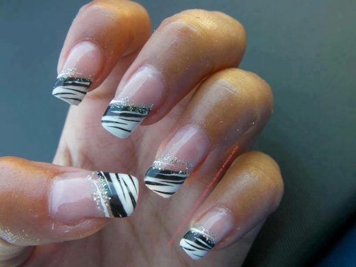 deco nail french manicure