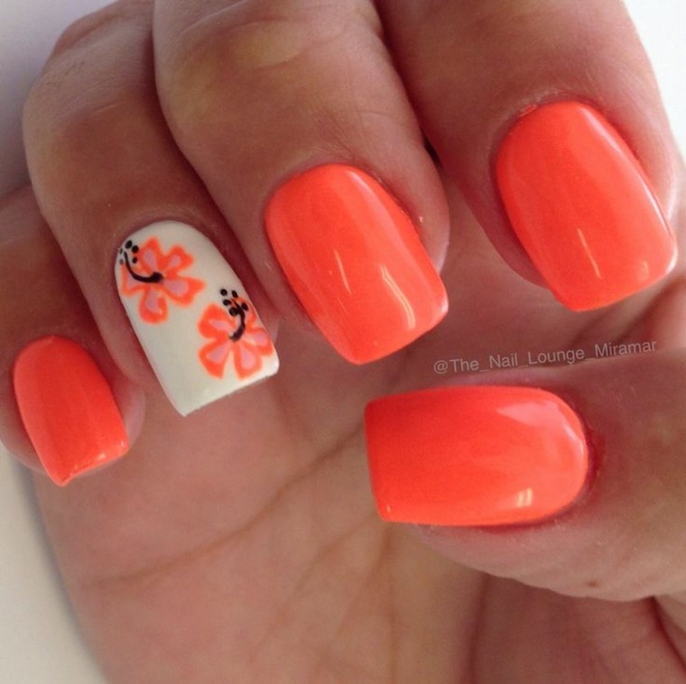 deco Nails gel-orange