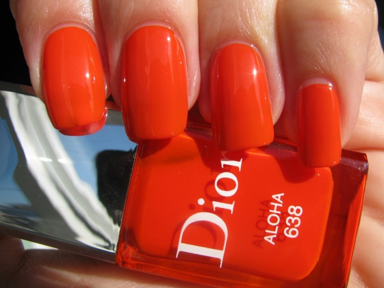deco nails summer red spring