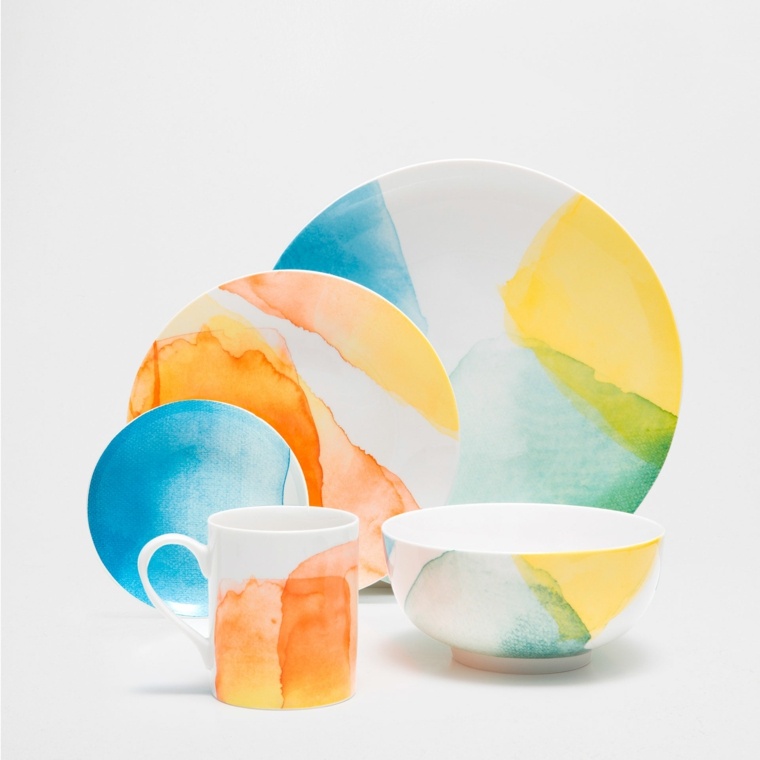 zara hjem deco idé dinnerware plade